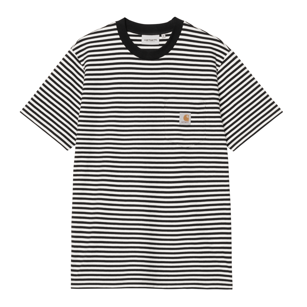 Carhartt WIP S/S Verner Pocket T-Shirt - Black / Wax