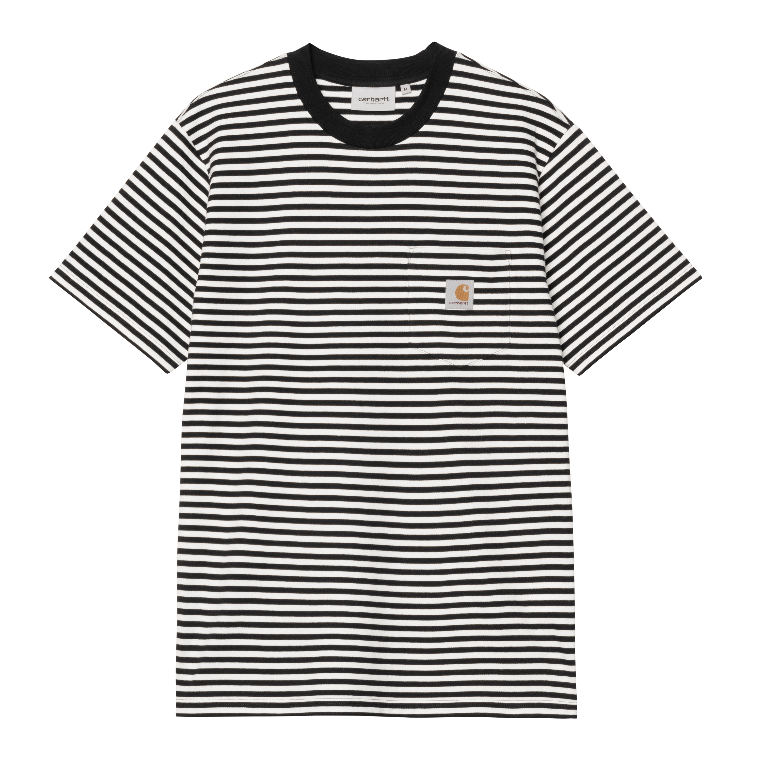 Carhartt WIP S/S Verner Pocket T-Shirt - Black / Wax