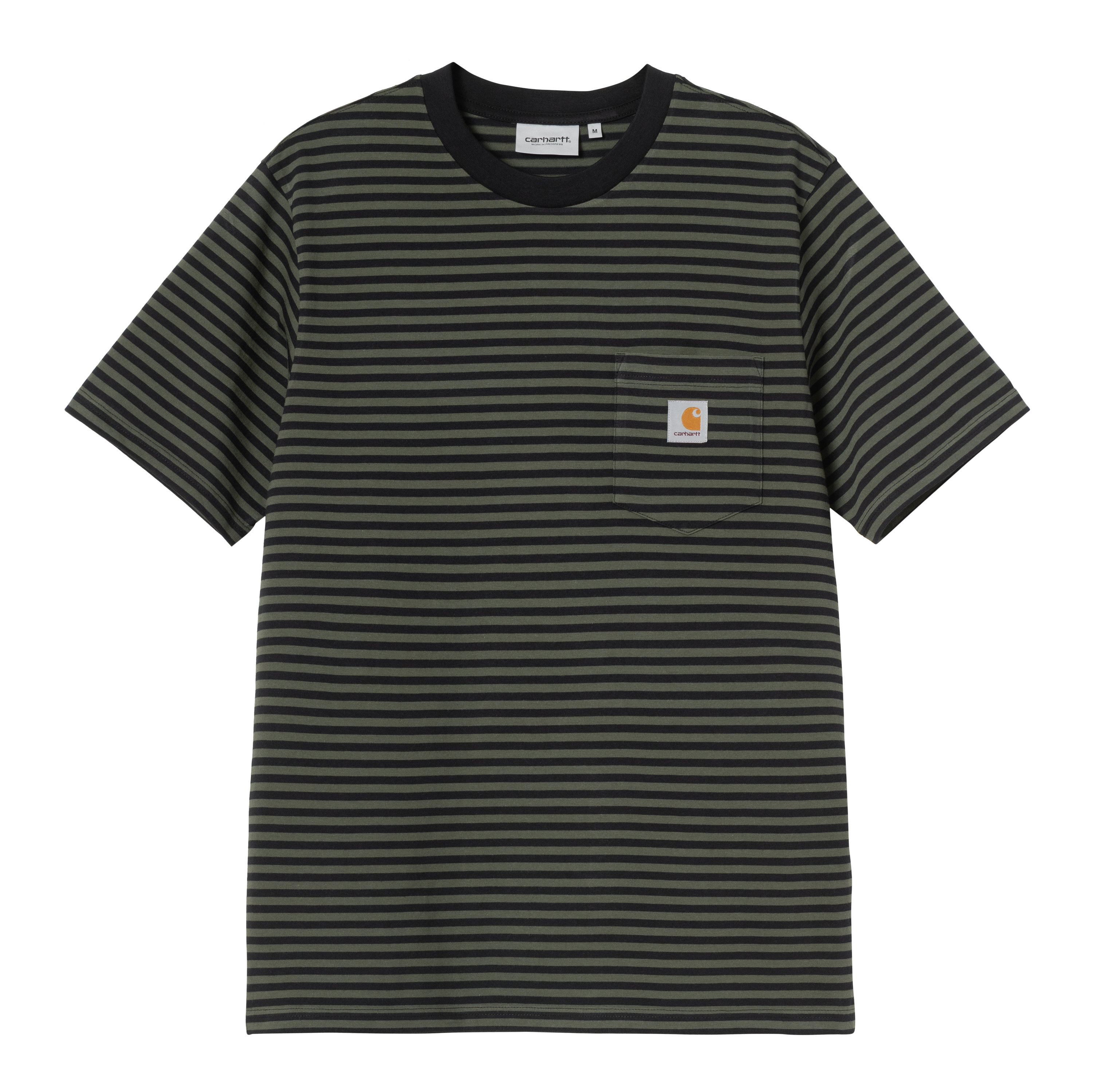 Carhartt WIP S/S Verner Pocket T-Shirt - Black / Opuntia