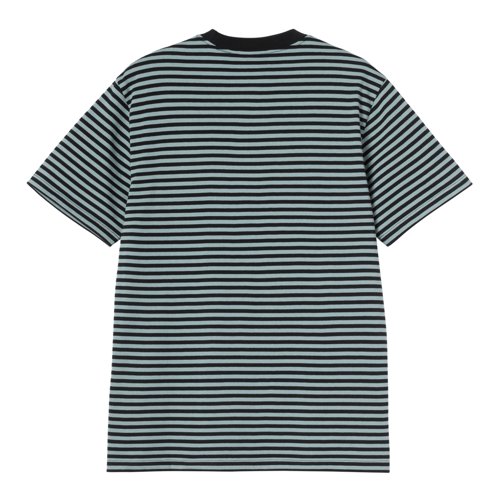 Carhartt WIP S/S Verner Pocket T-Shirt - Black / Citadel