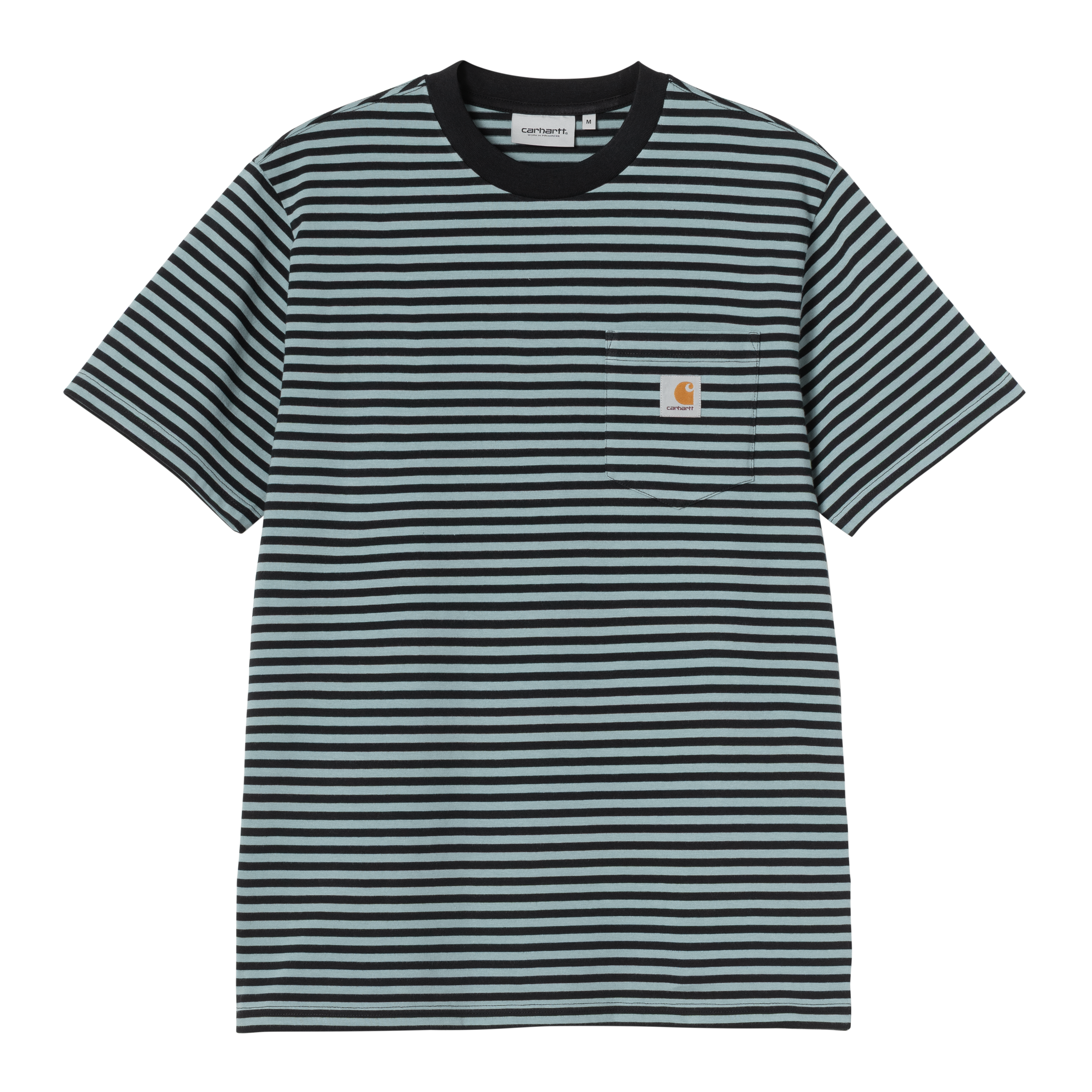 Carhartt WIP S/S Verner Pocket T-Shirt - Black / Citadel