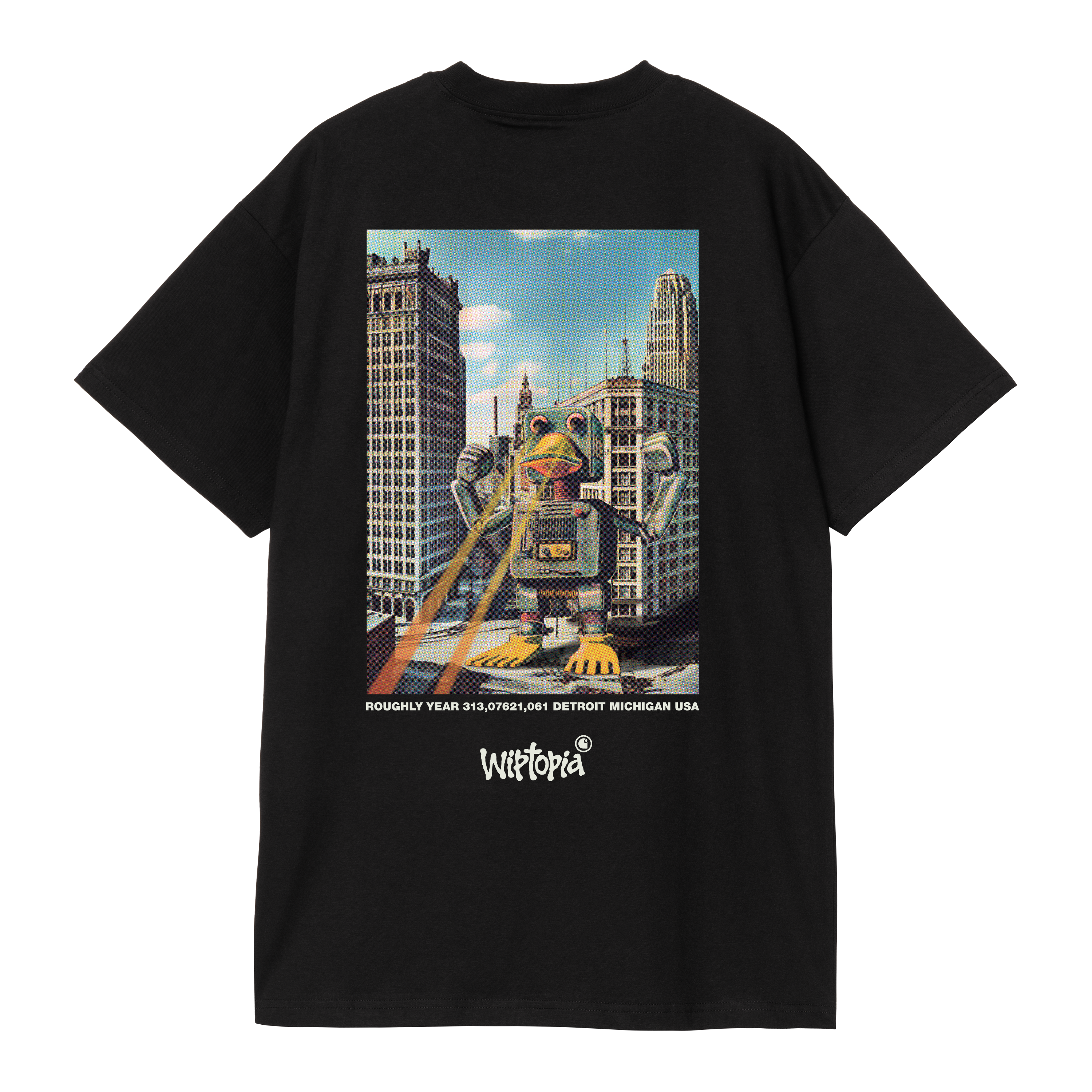 Carhartt WIP S/S Wiptopia T-Shirt - Black