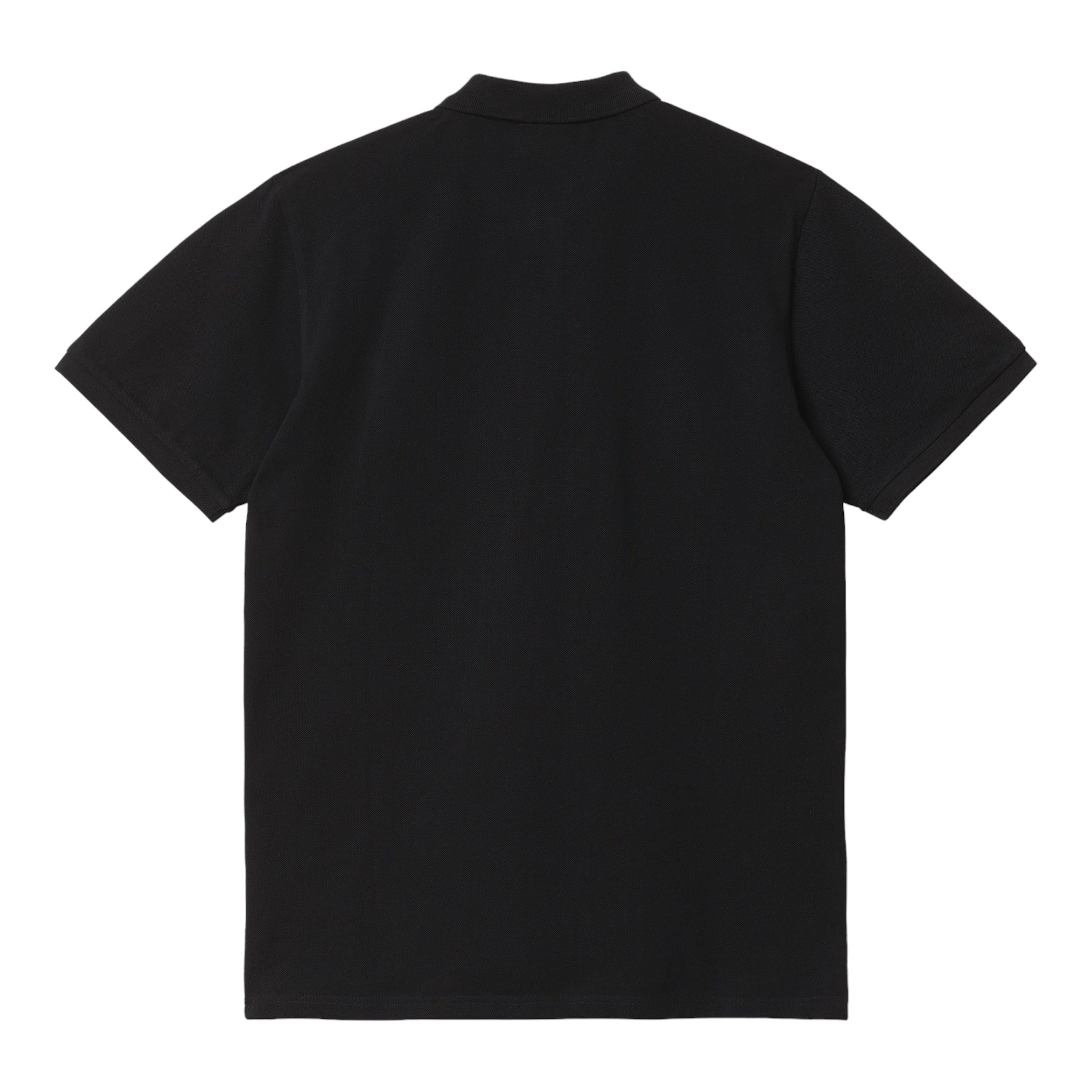 Carhartt WIP S/S Chase Pique Polo - Black / Gold