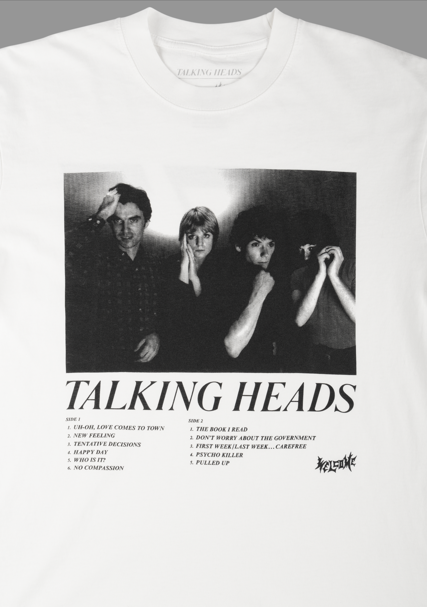 Welcome x Talking Heads Quartet T-Shirt White