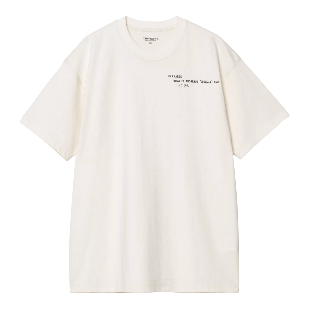 Carhartt WIP S/S Punched T-Shirt - Wax