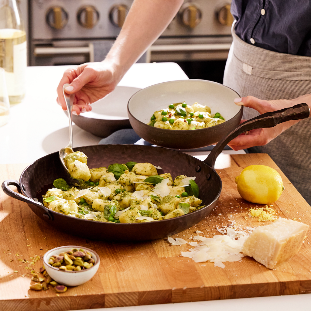 Smithey Carbon Steel Deep Farmhouse Skillet 12 inch *Price includes $61 Tariff