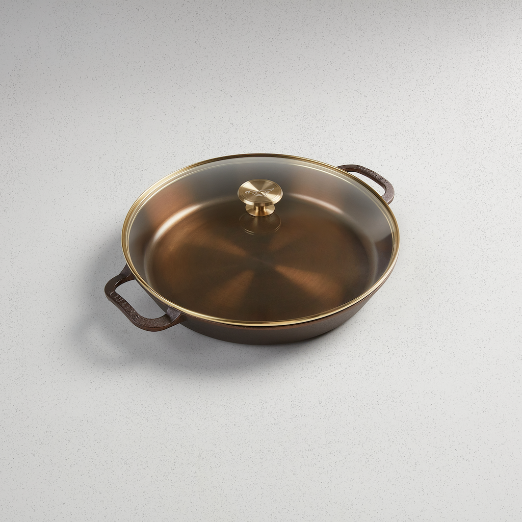 Smithey Glass Lid - fits No. 14 Skillet *Price includes $7 tariff