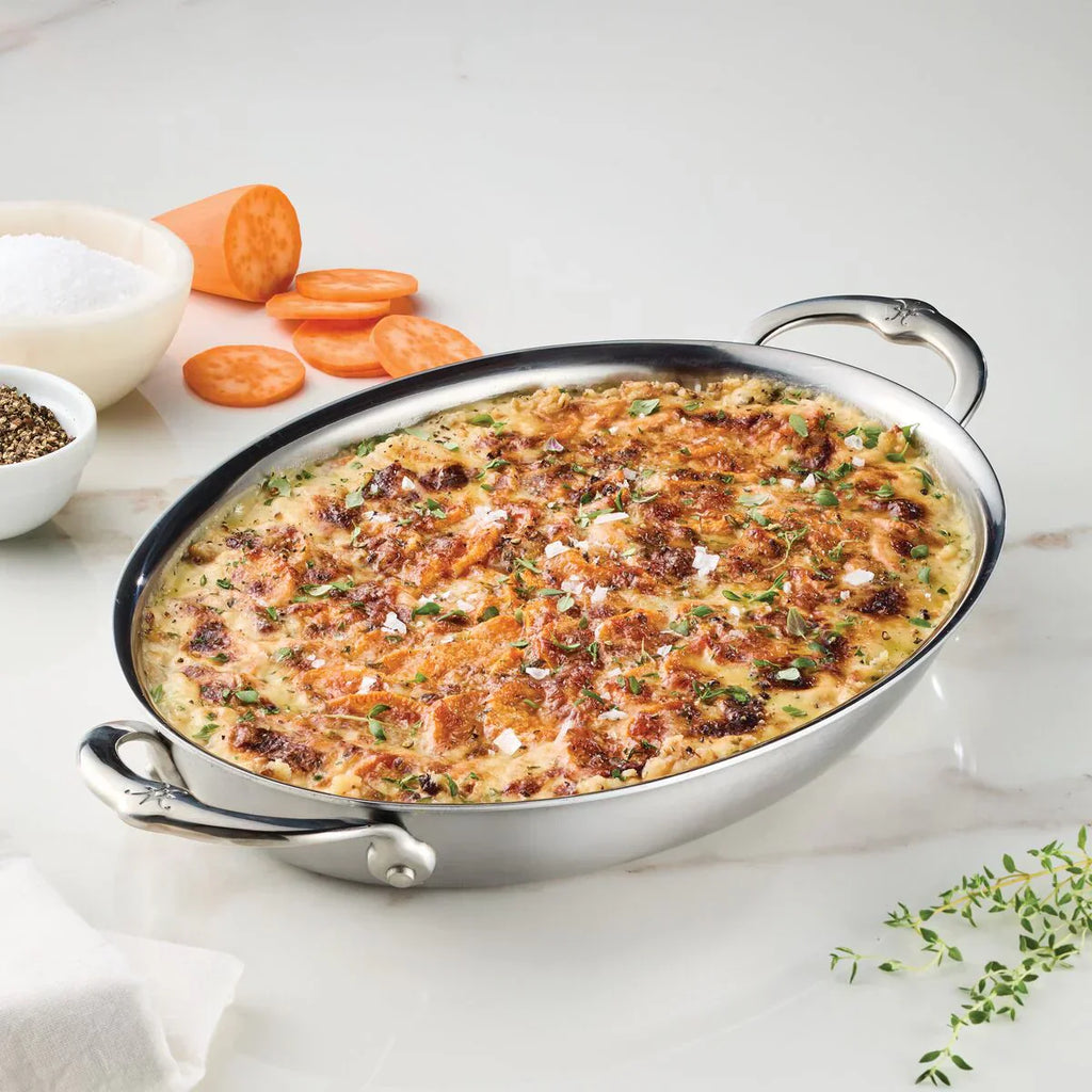 Hestan Provisions Stainless Steel Medium Au Gratin 30cm