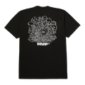 HUF - WHAT A JUNGLE T-SHIRT - BLACK