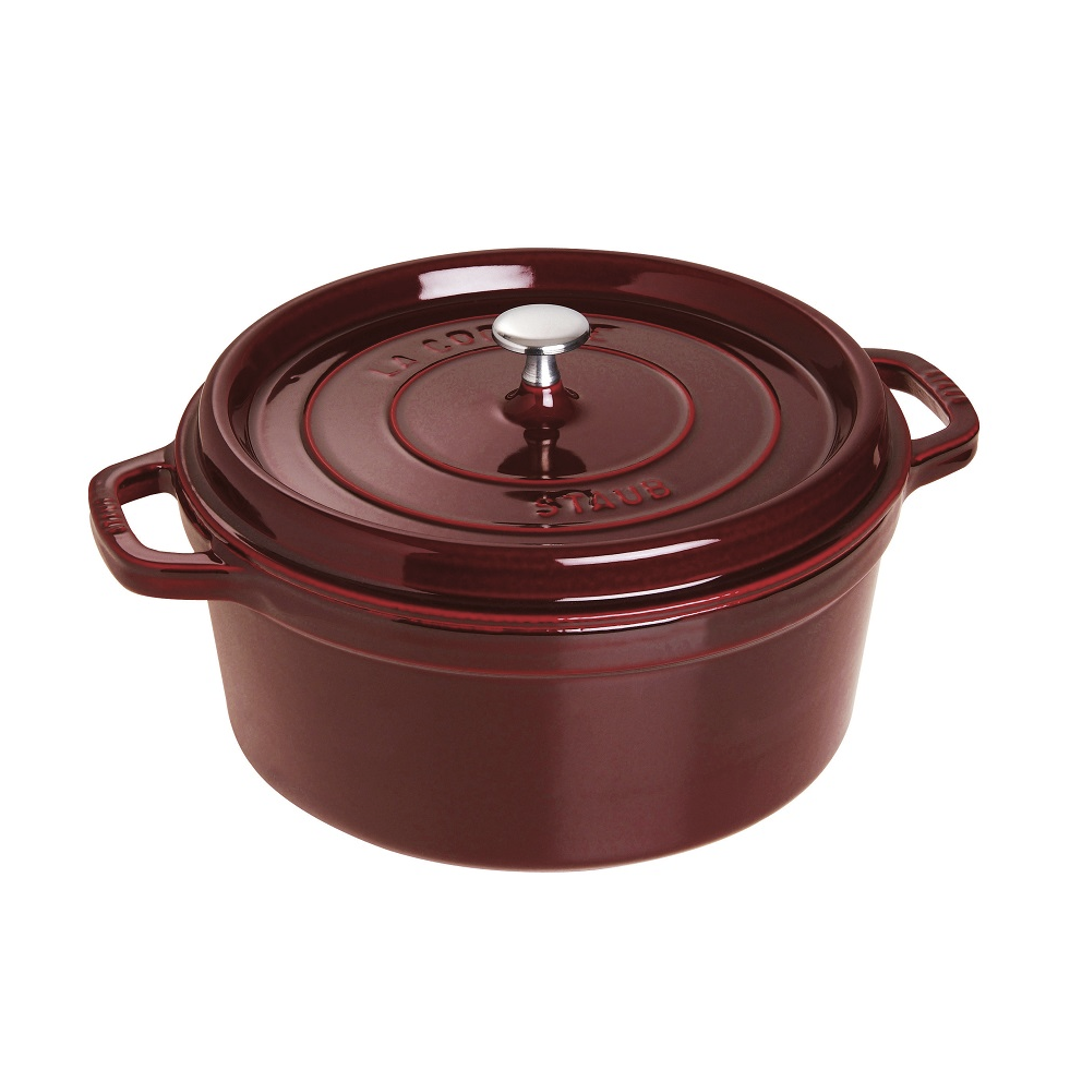 Staub Round Cocotte 6.7L / 7-Qt Grenadine