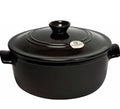 Emile Henry Fusain Round Stew 22cm