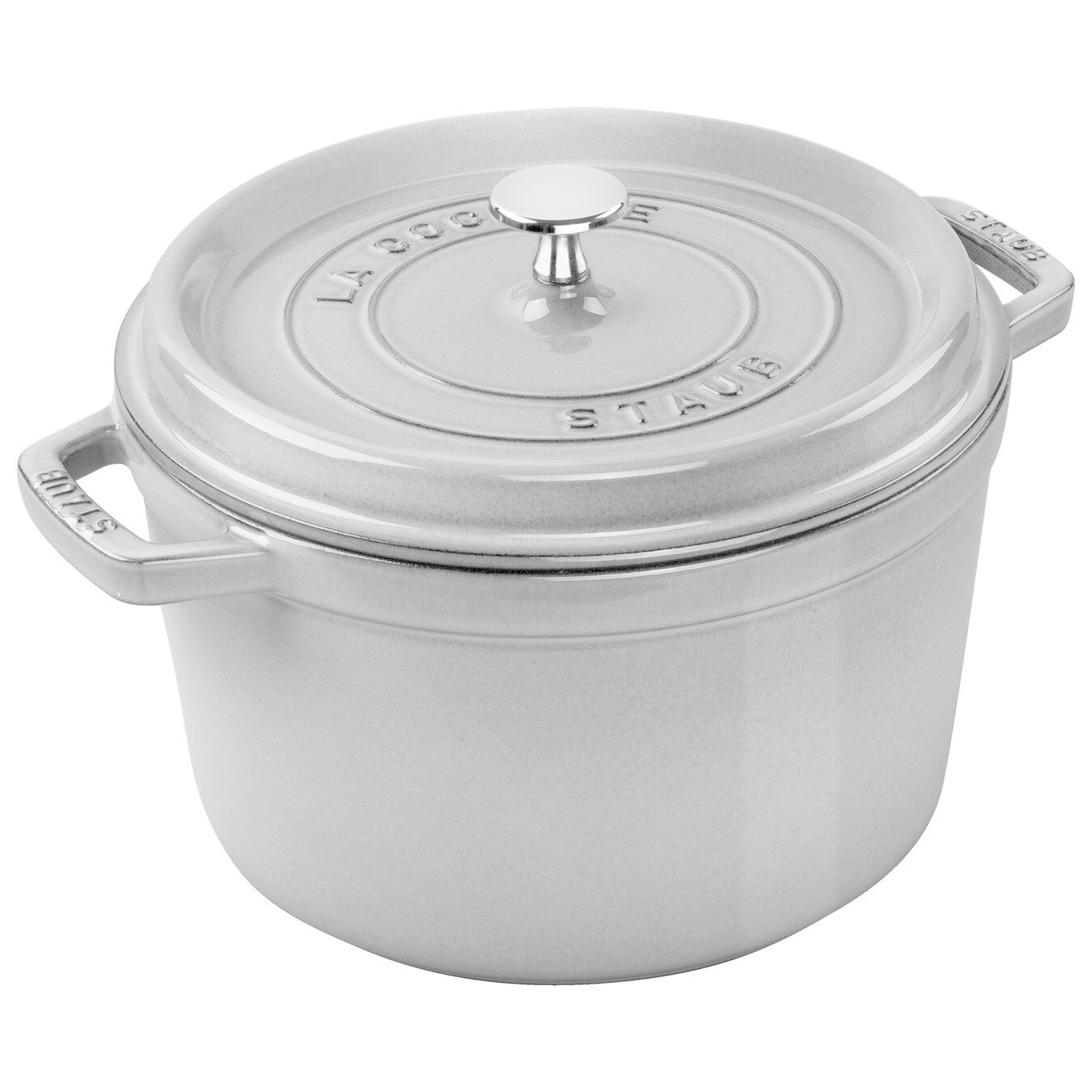 Staub High Cocotte 4.7L Grey