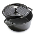 Staub Round 3.8L Noir (Gloss Black) *discontinued