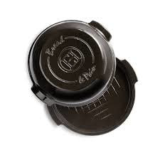 Emile Henry Fusain Round Bread Baker